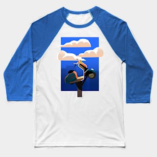 Sky Motor Baseball T-Shirt